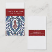  Turks Tulip-visitekaartje Visitekaartje (Voorkant / Achterkant)