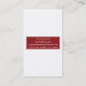  Turks Tulip-visitekaartje Visitekaartje (Achterkant)