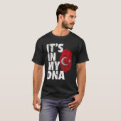 Turks Turkije vlag Pride Land van herkomst Cadeau T-shirt (Voorkant volledig)