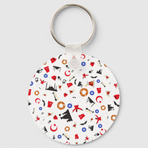 Turks uitstel - Turkse goederen van het land Sleutelhanger