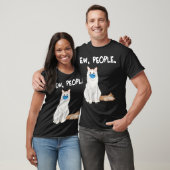 Turks-Van-Ew-volk kat met gezichtsmasker T-shirt (Unisex)