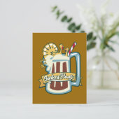 Turks vlot briefkaart (Staand voorkant)