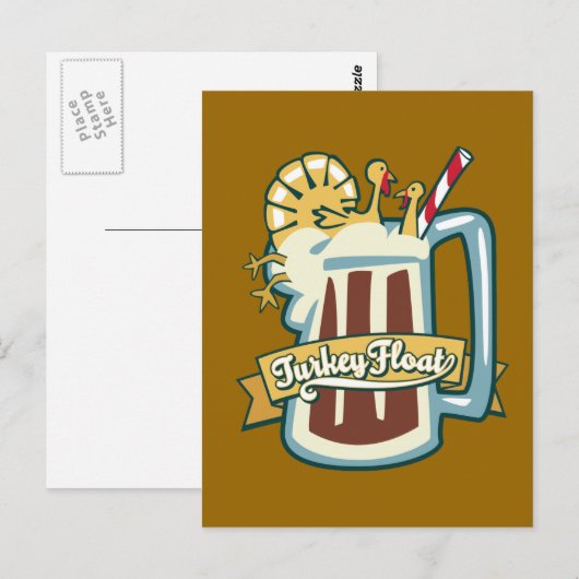 Turks vlot briefkaart (Voorkant / Achterkant)