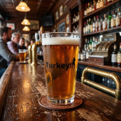 Turks voetballer glas