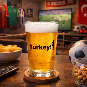 Turks voetballer glas