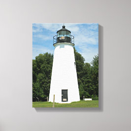 Turks vuurtoren, maryland Canvas Print