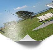 Turks vuurtoren, Maryland fotodruk Foto Afdruk (Hoek)