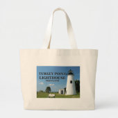 Turks vuurtoren, Maryland Jumbo Canvas tas (Voorkant)