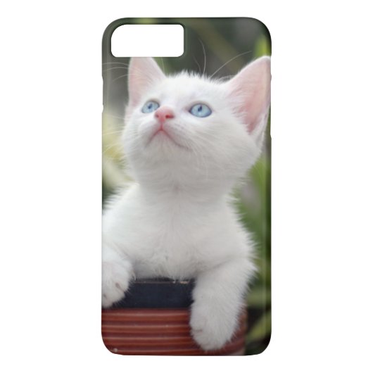 Turks White Kitten Case-Mate iPhone Case (Achterkant)