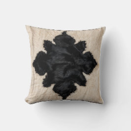 Turks: Zwarte en witte Kilim Kussens