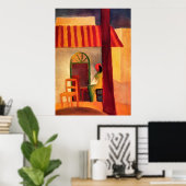 Turkse afrekening door August Macke Poster (Thuiskantoor)
