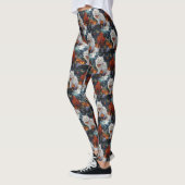 Turkse Angora kat Halloween Spooky Leggings (Links)