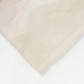 Turkse Angora Kat in Sneeuw Kerstmis Fleece Deken (Hoek)