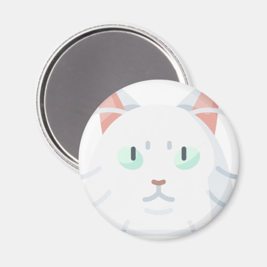 Turkse angora magneet (Voorkant / Achterkant)