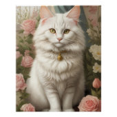 Turkse angorakat perfect poster (Voorkant)