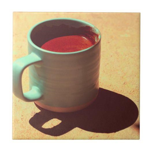 Turkse beker voor de Mok van schuimbekken met koff Tegeltje (Voorkant)