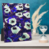 Turkse Boncuk Eye Shaped Amulet Bizarre Art Fotoplaat (Zijkant)
