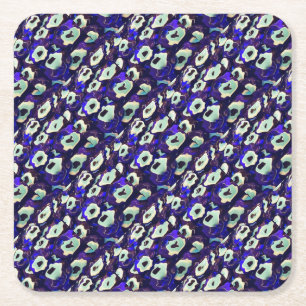 Turkse Boncuk Eye Shaped Amulet Bizarre Art Kartonnen Onderzetters