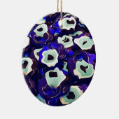 Turkse Boncuk Eye Shaped Amulet Bizarre Art Keramisch Ornament (Rechts)