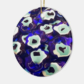 Turkse Boncuk Eye Shaped Amulet Bizarre Art Keramisch Ornament (Links)