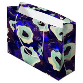 Turkse Boncuk Eye Shaped Amulet Bizarre Art Large Cadeautasje (Achterkant Gekanteld)