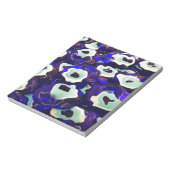 Turkse Boncuk Eye Shaped Amulet Bizarre Art Notitieblok (Linkerzijde)