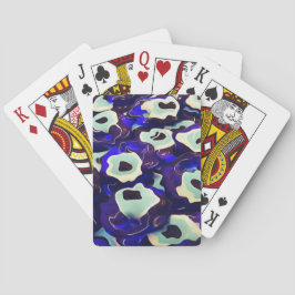 Turkse Boncuk Eye Shaped Amulet Bizarre Art Speelkaarten