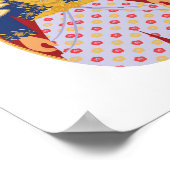 Turkse bruid Matryoshka Poster (Hoek)