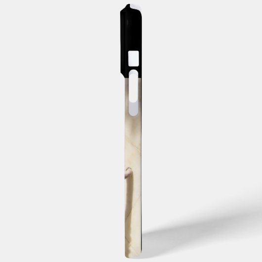 TURKSE CAT MONOGRAM Case-Mate iPhone CASE (Achterkant / Links)