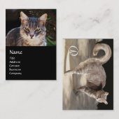 TURKSE CAT MONOGRAM VISITEKAARTJE (Voorkant / Achterkant)