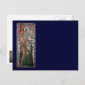 Turkse danser met traditionele kunstachtergrond briefkaart (Voorkant / Achterkant)