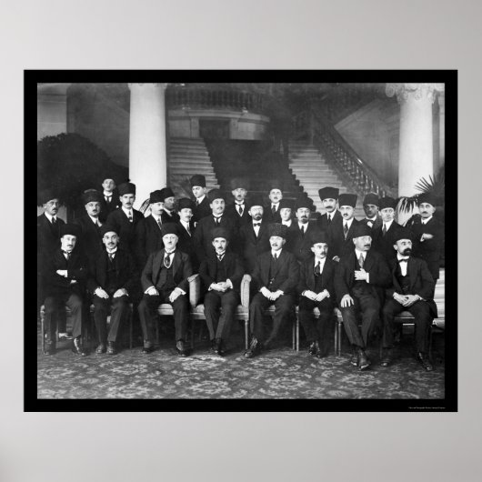 Turkse delegatie 1923 poster (Voorkant)