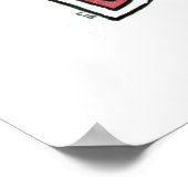 Turkse Delight Knot (verticaal) Poster (Hoek)