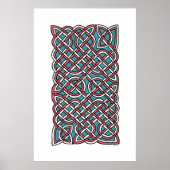 Turkse Delight Knot (verticaal) Poster (Voorkant)