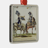 Turkse drummer en trompeter metalen ornament (Rechts)