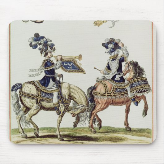 Turkse drummer en trompeter muismat (Voorkant)