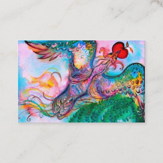 TURKSE FAIRY TALE / FLYPHOENIX MET APPLE VISITEKAARTJE (Achterkant)