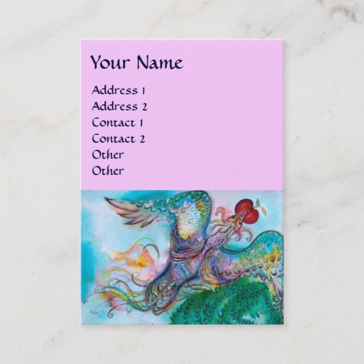 TURKSE FAIRY TALE / FLYPHOENIX MET APPLE VISITEKAARTJE (Voorkant)