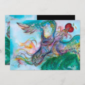 TURKSE FAIRY TALE / FOENIX MET APPEL , zwart Aankondiging (Voorkant / Achterkant)