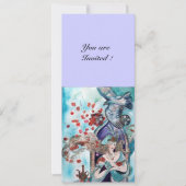 TURKSE FAIRY TALE, helder rood wit Kaart (Voorkant)