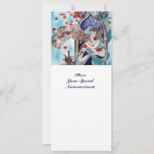 TURKSE FAIRY TALE, helder rood wit Kaart (Achterkant)