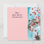 TURKSE FAIRY TALE, helder rood, wit roze Aankondiging (Achterkant)