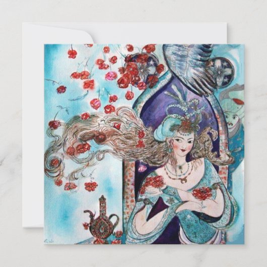 TURKSE FAIRY TALE, helder rood, wit roze Aankondiging (Voorkant)