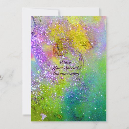 TURKSE FAIRY TALE, heldere rode paarse vonk Aankondiging (Achterkant)