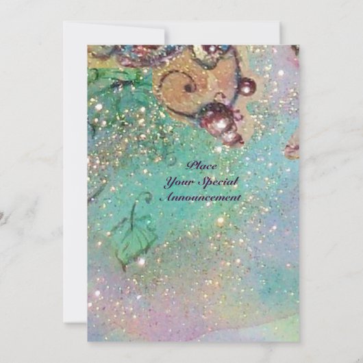 TURKSE FAIRY TALE, heldere rode paarse vonk Aankondiging (Achterkant)