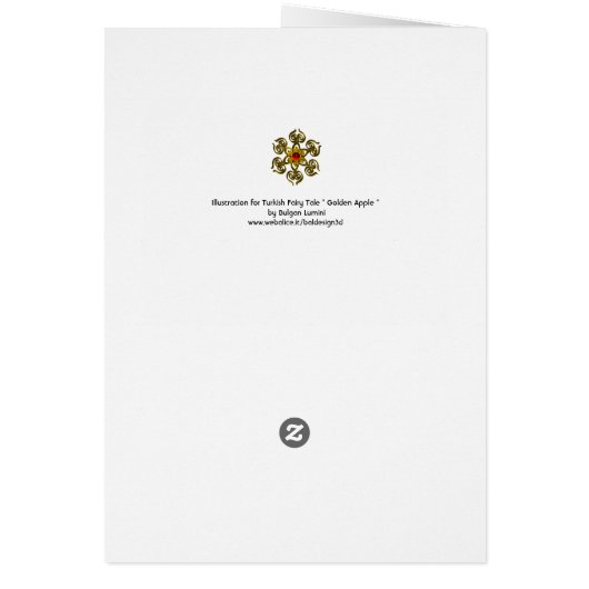 TURKSE FAIRY TALE / PHOENIX EN ARCHER (Achterkant)