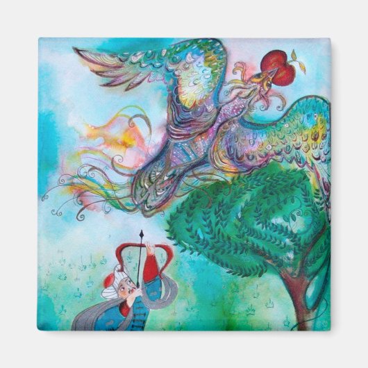TURKSE FAIRY TALE / PHOENIX EN ARCHER MAGNEET (Voorkant)