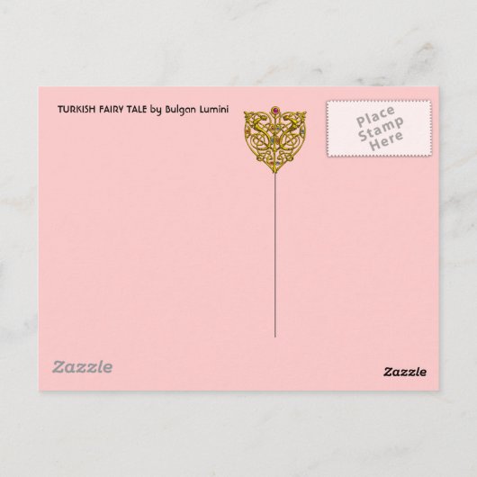 Turkse feiale briefkaart (Achterkant)