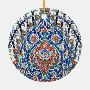 Turkse florale tegels keramisch ornament