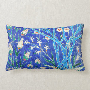 Turkse florale tegels kussen